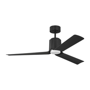 Visual Comfort Fan - 3PESM52MBKD - 52" Ceiling Fan - Peel Smart 52 LED - Midnight Black