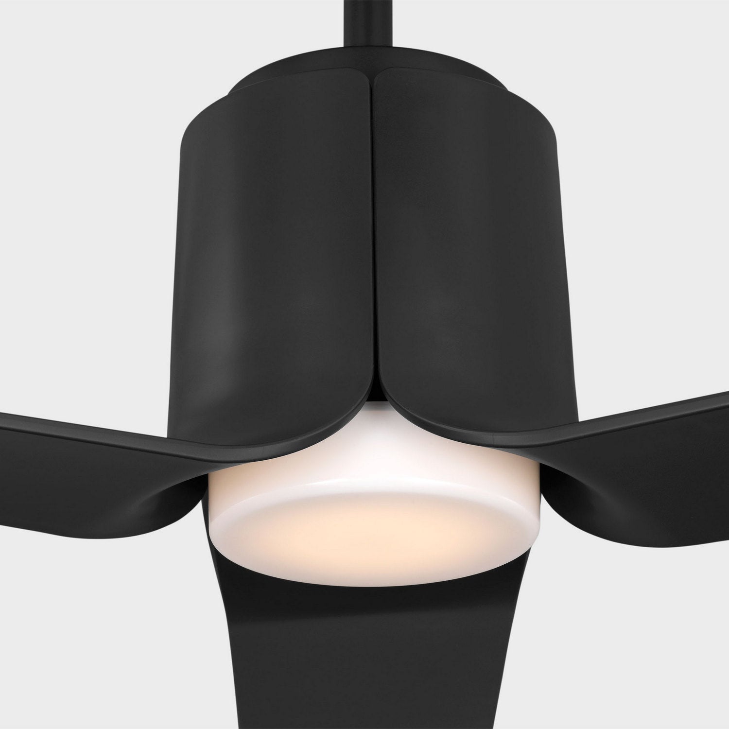 Visual Comfort Fan - 3PESM52MBKD - 52" Ceiling Fan - Peel Smart 52 LED - Midnight Black