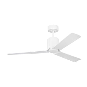 Visual Comfort Fan - 3PESM52RZWD - 52" Ceiling Fan - Peel Smart 52 LED - Matte White