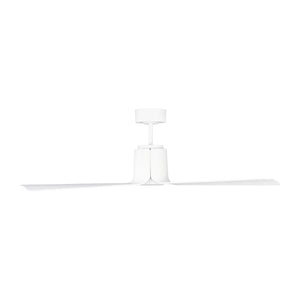 Visual Comfort Fan - 3PESM52RZWD - 52" Ceiling Fan - Peel Smart 52 LED - Matte White