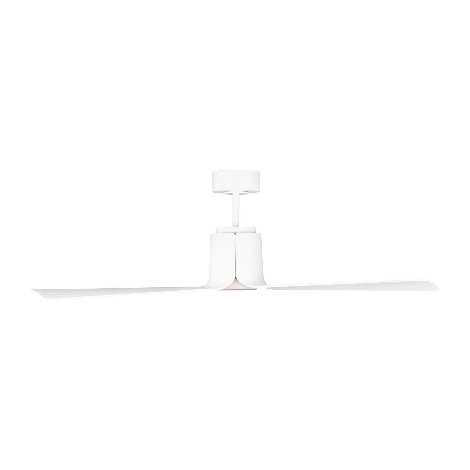 Visual Comfort Fan - 3PESM52RZWD - 52" Ceiling Fan - Peel Smart 52 LED - Matte White