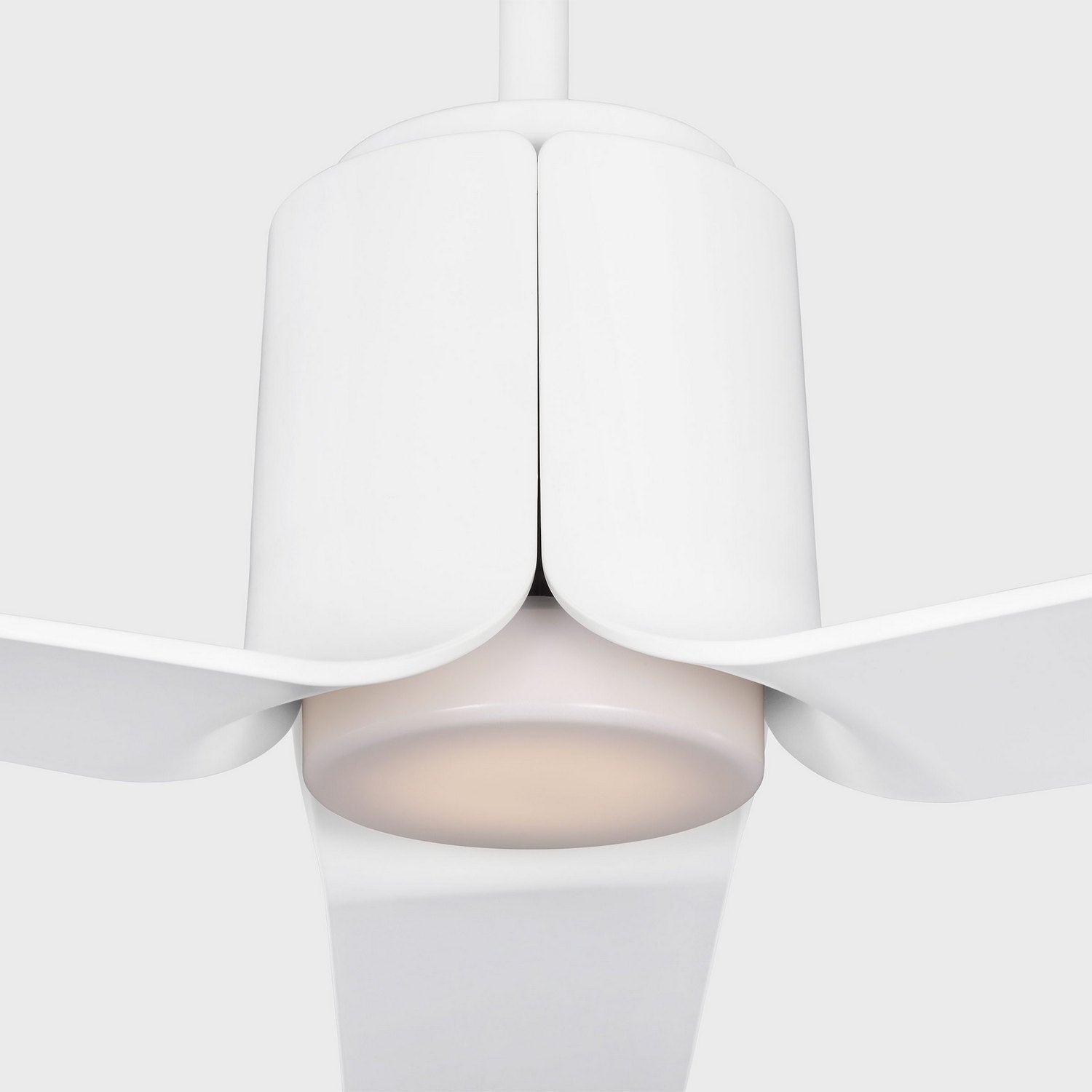 Visual Comfort Fan - 3PESM52RZWD - 52" Ceiling Fan - Peel Smart 52 LED - Matte White