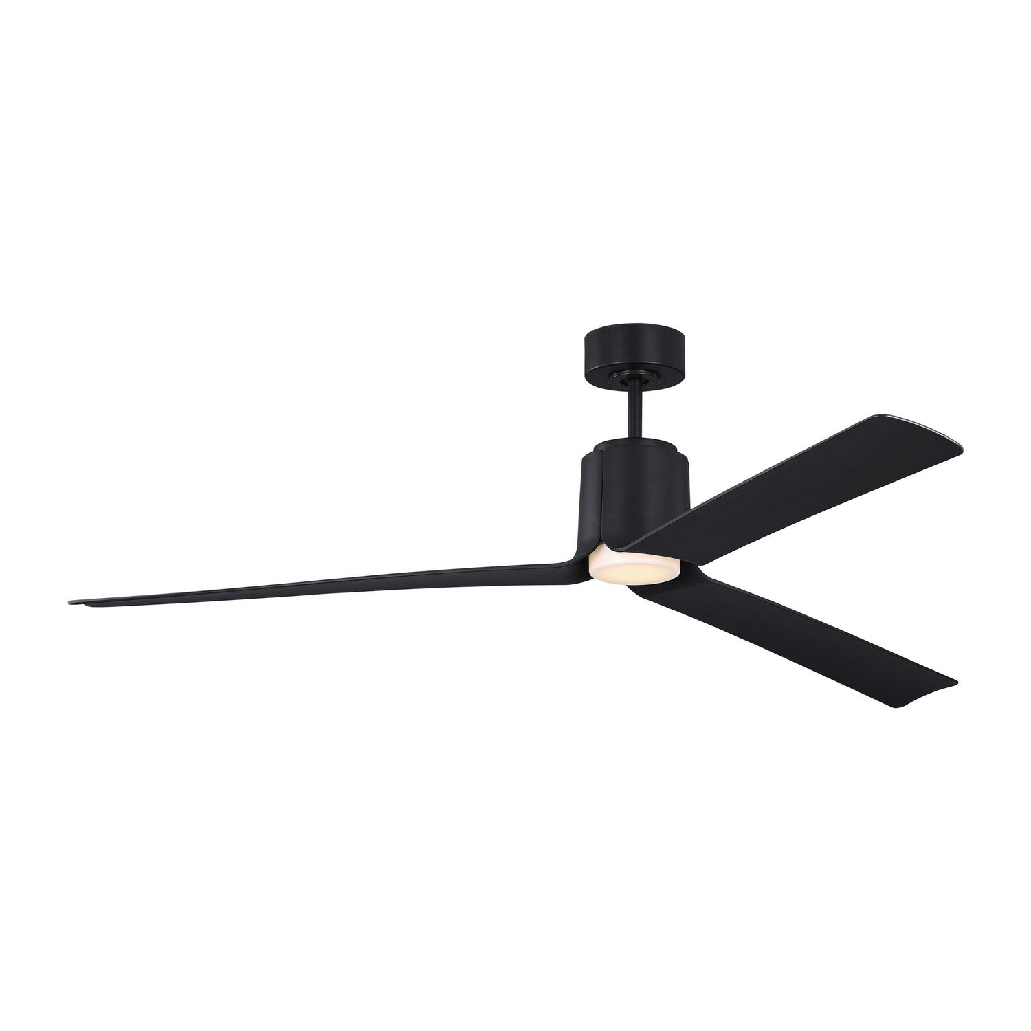 Visual Comfort Fan - 3PESM66MBKD - 66" Ceiling Fan - Peel Smart 66 LED - Midnight Black