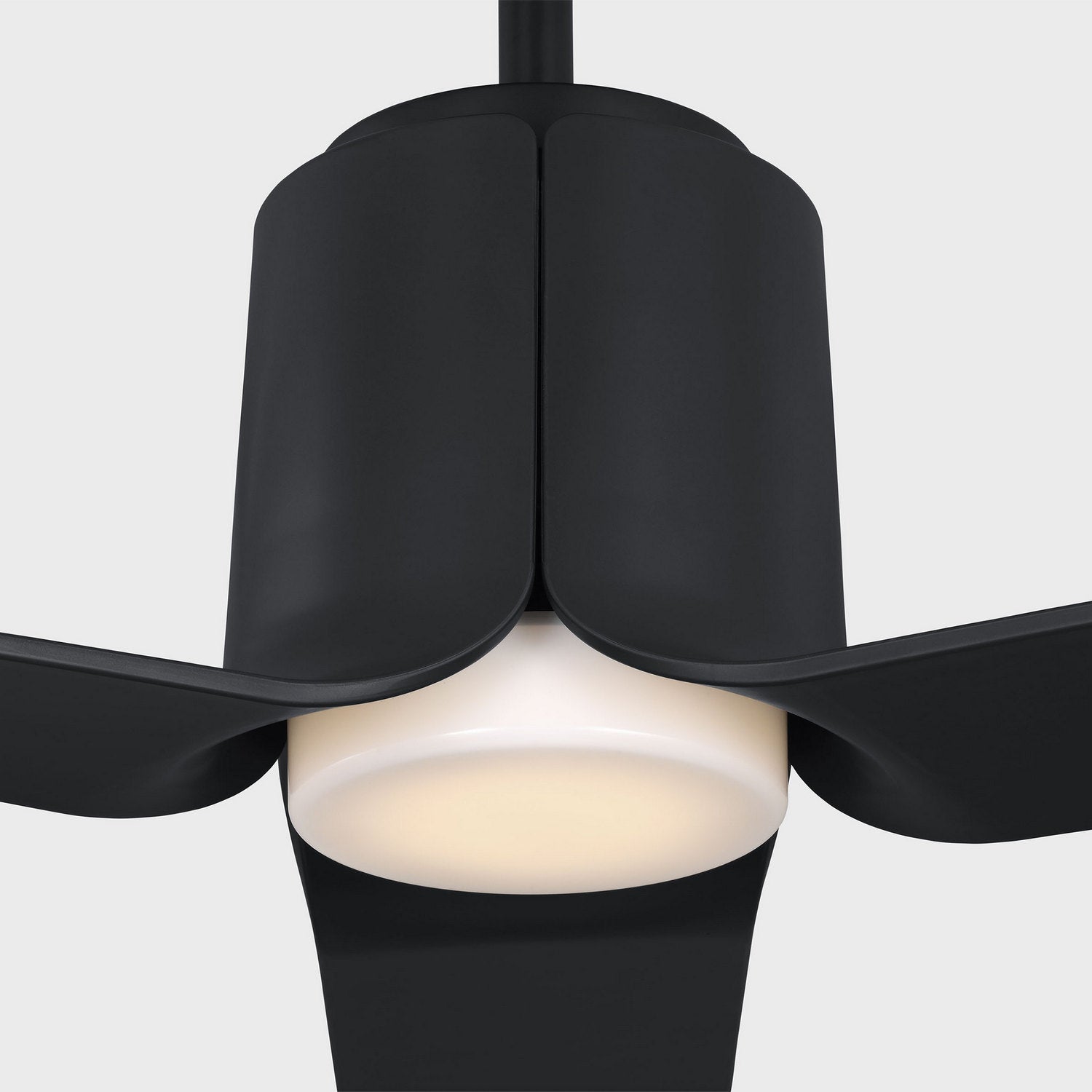 Visual Comfort Fan - 3PESM66MBKD - 66" Ceiling Fan - Peel Smart 66 LED - Midnight Black