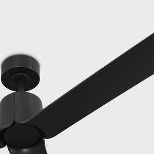 Visual Comfort Fan - 3PESM66MBKD - 66" Ceiling Fan - Peel Smart 66 LED - Midnight Black