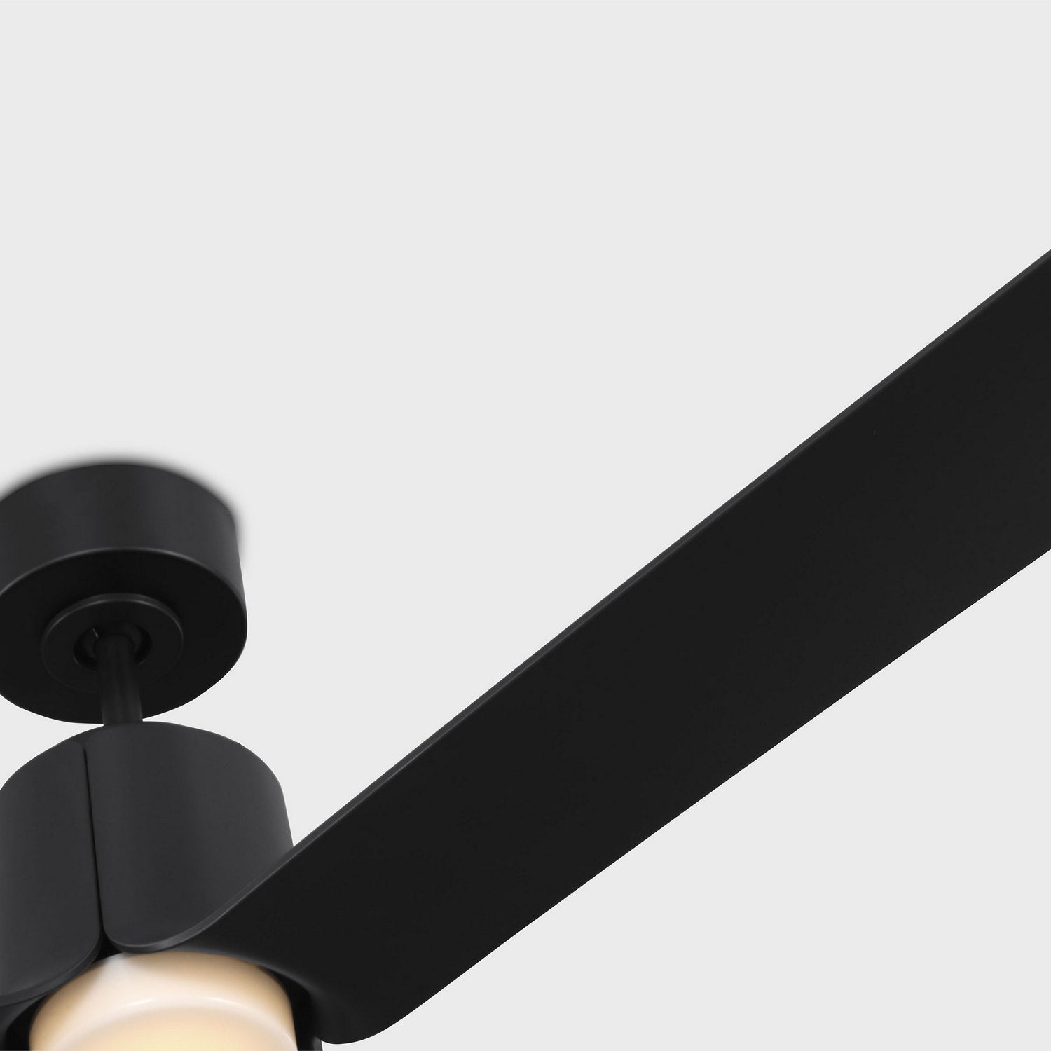 Visual Comfort Fan - 3PESM66MBKD - 66" Ceiling Fan - Peel Smart 66 LED - Midnight Black