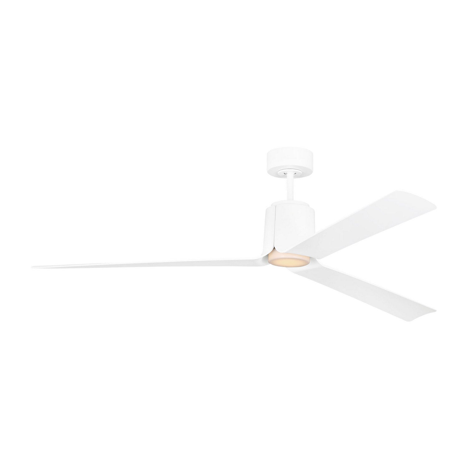 Visual Comfort Fan - 3PESM66RZWD - 66" Ceiling Fan - Peel Smart 66 LED - Matte White