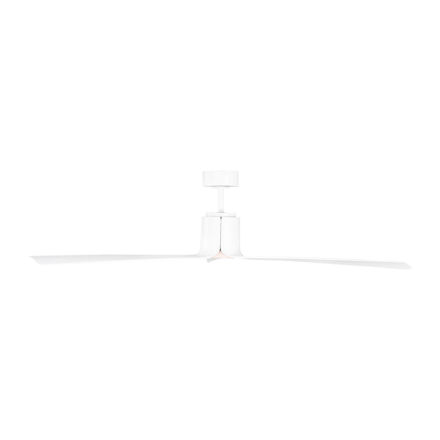 Visual Comfort Fan - 3PESM66RZWD - 66" Ceiling Fan - Peel Smart 66 LED - Matte White