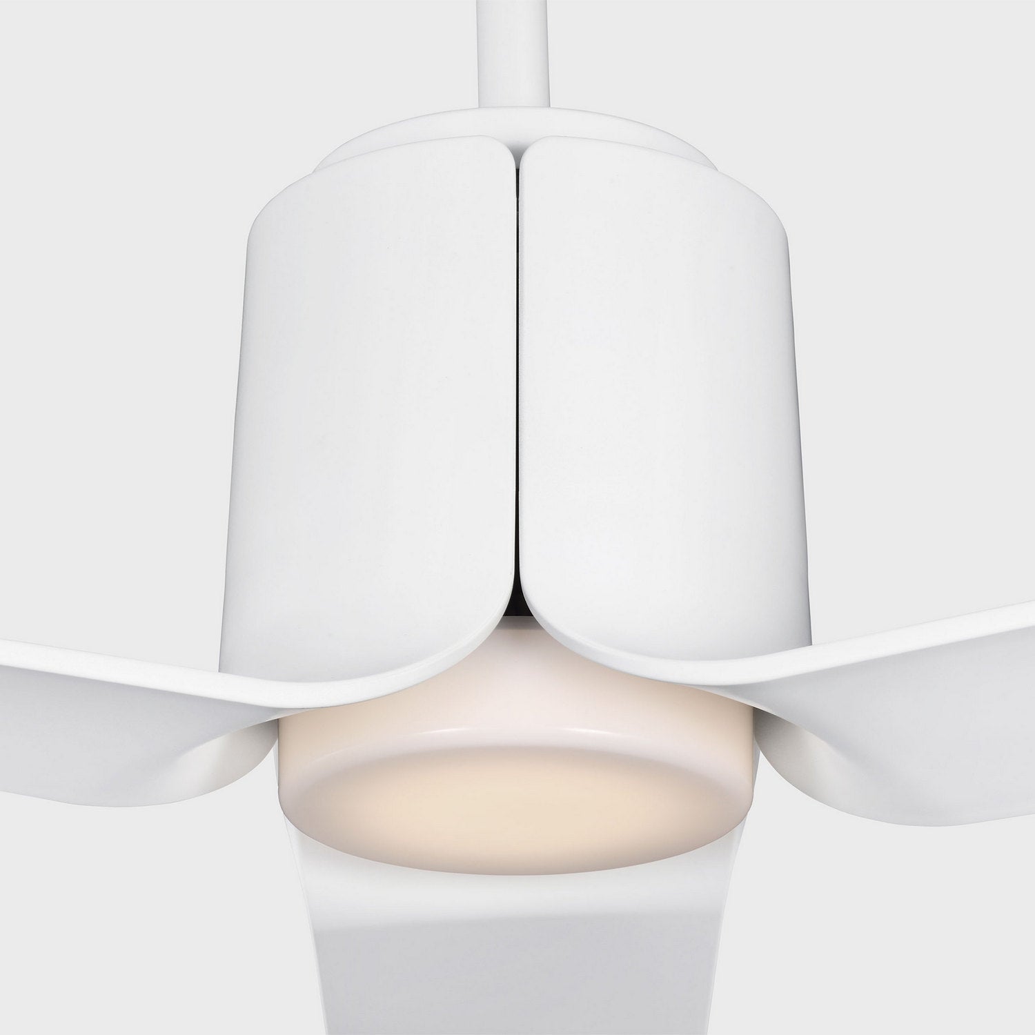 Visual Comfort Fan - 3PESM66RZWD - 66" Ceiling Fan - Peel Smart 66 LED - Matte White
