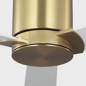 Visual Comfort Fan - 3RZHR32BBS - 32" Ceiling Fan - Rozzen 32 Hugger - Burnished Brass