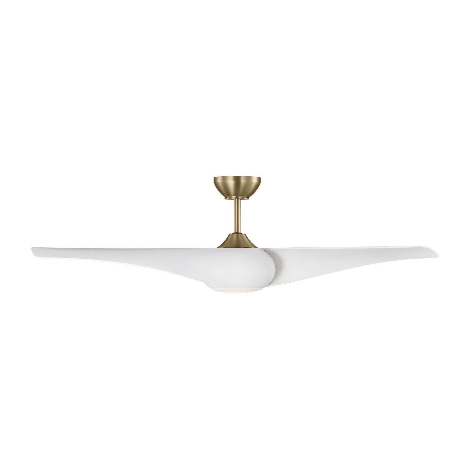 Visual Comfort Fan - 3TNSM52BBSD - 52" Ceiling Fan - Topan Smart 52 LED - Burnished Brass