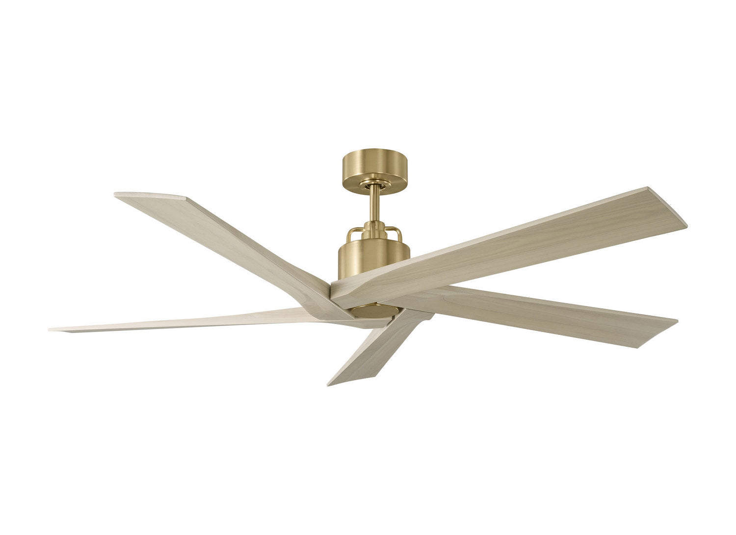 Visual Comfort Fan - 5ASPR56BBSWWO - 56" Ceiling Fan - Aspen 56 - Burnished Brass