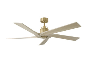 Visual Comfort Fan - 5ASPR56BBSWWO - 56" Ceiling Fan - Aspen 56 - Burnished Brass