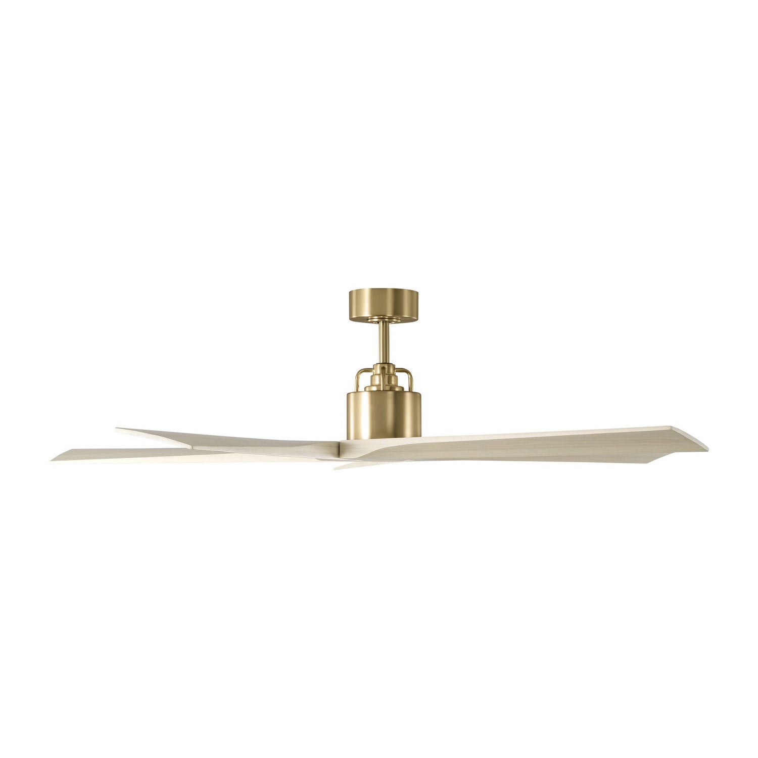 Visual Comfort Fan - 5ASPR56BBSWWO - 56" Ceiling Fan - Aspen 56 - Burnished Brass