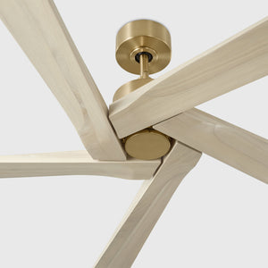 Visual Comfort Fan - 5ASPR56BBSWWO - 56" Ceiling Fan - Aspen 56 - Burnished Brass