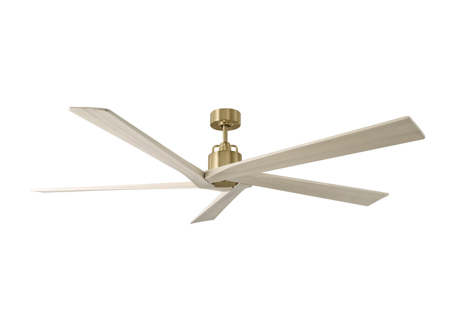 Visual Comfort Fan - 5ASPR70BBSWWO - 70" Ceiling Fan - Aspen 70 - Burnished Brass