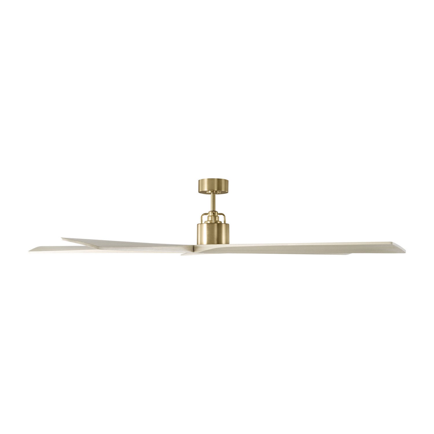 Visual Comfort Fan - 5ASPR70BBSWWO - 70" Ceiling Fan - Aspen 70 - Burnished Brass