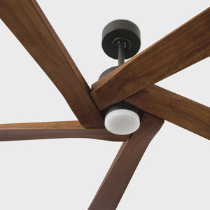 Visual Comfort Fan - 5ASPR84AGP - 84" Ceiling Fan - Aspen 84 - Aged Pewter