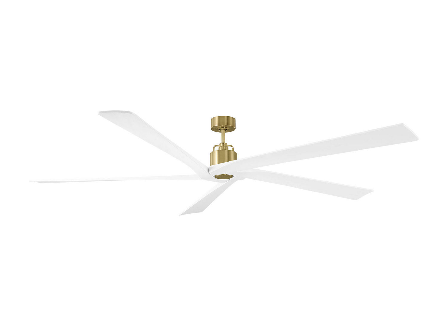 Visual Comfort Fan - 5ASPR84BBS - 84" Ceiling Fan - Aspen 84 - Burnished Brass