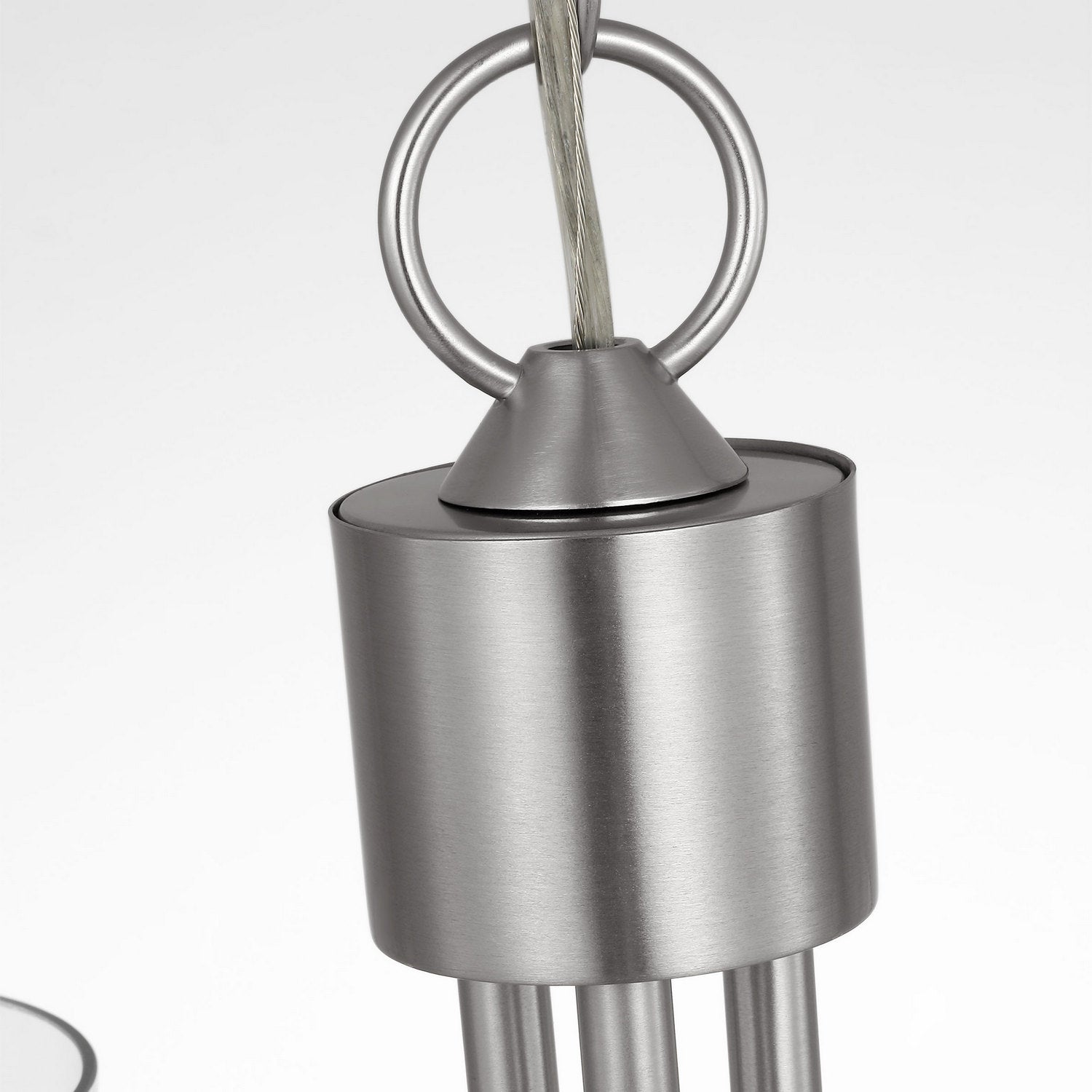 Generation Lighting - GLC1153BS - Three Light Chandelier - Miles - Brushed Nickel