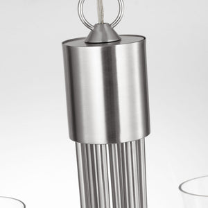 Generation Lighting - GLC1169BS - Nine Light Chandelier - Miles - Brushed Nickel