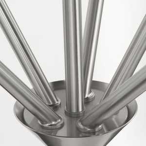 Generation Lighting - GLC1255BS - Chandelier - Werley - Brushed Nickel