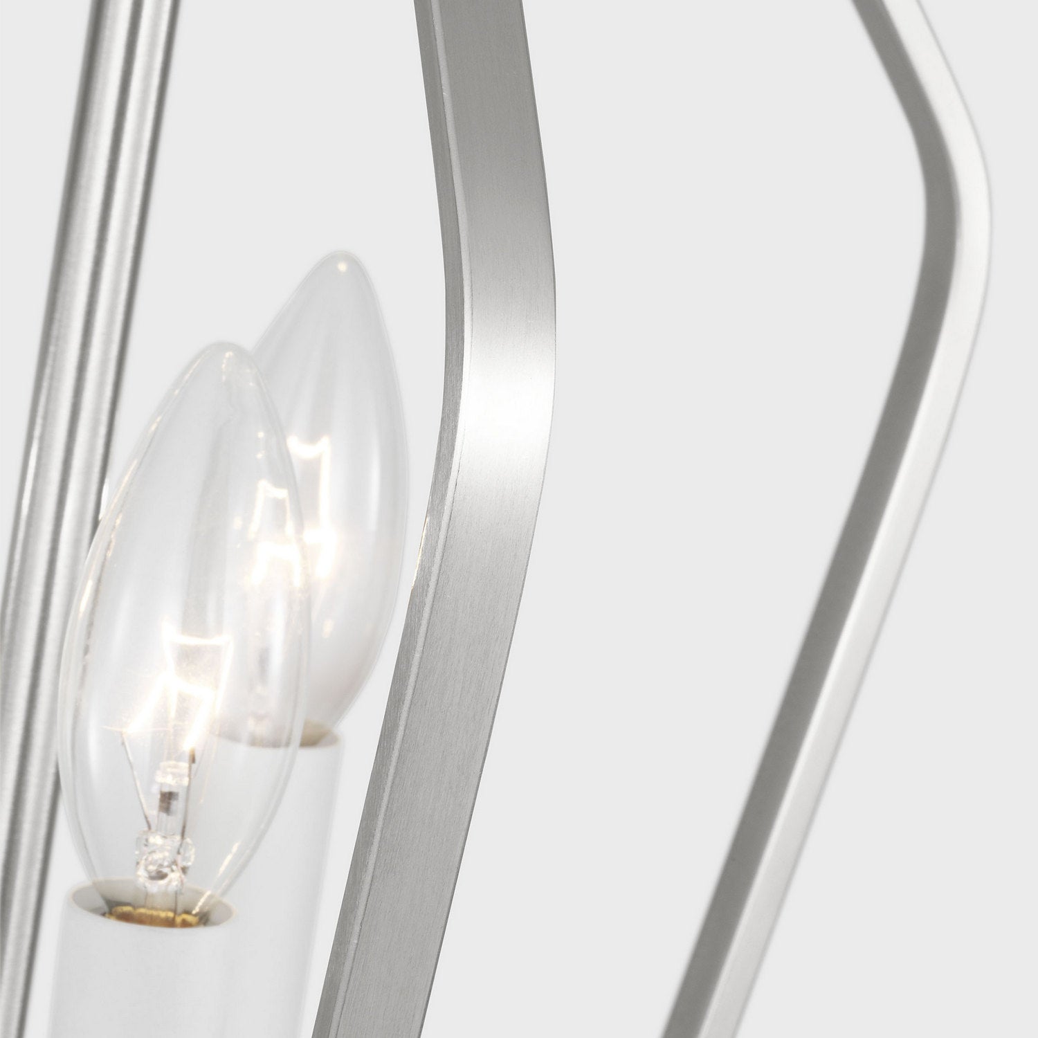 Generation Lighting - GLC1283BS - Three Light Chandelier - Kennan - Brushed Nickel