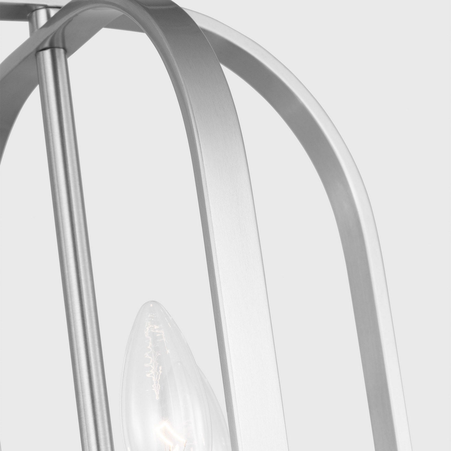 Generation Lighting - GLC1293BS - Three Light Chandelier - Loretto - Brushed Nickel