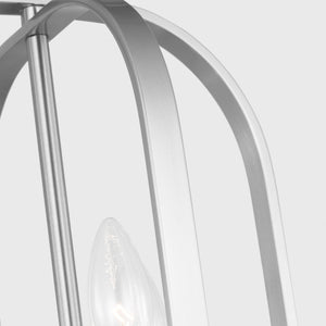 Generation Lighting - GLC1293BS - Three Light Chandelier - Loretto - Brushed Nickel