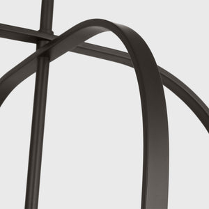 Generation Lighting - GLC1316MBK - Six Light Chandelier - Loretto - Midnight Black