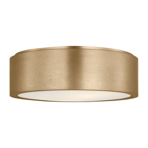 Generation Lighting - GLF1032SB - Flush Mount - Albee - Satin Brass