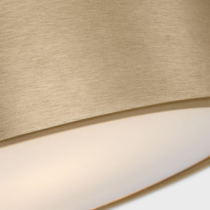 Generation Lighting - GLF1032SB - Flush Mount - Albee - Satin Brass