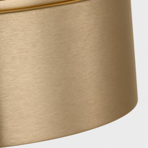 Generation Lighting - GLF1041SB - Flush Mount - Albee - Satin Brass