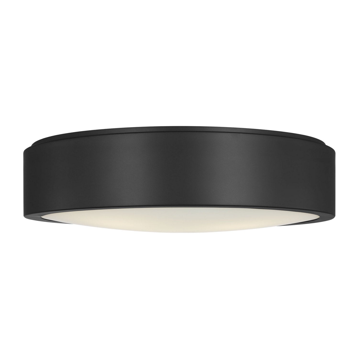 Generation Lighting - GLF1053MBK - Flush Mount - Albee - Midnight Black