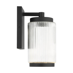 Generation Lighting - GLO1061DL-TXB - One Light Outdoor Wall Lantern - Ronde - Textured Black