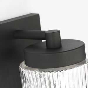 Generation Lighting - GLO1061DL-TXB - One Light Outdoor Wall Lantern - Ronde - Textured Black
