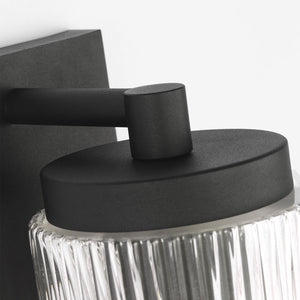 Generation Lighting - GLO1061TXB - One Light Outdoor Wall Lantern - Ronde - Textured Black