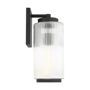 Generation Lighting - GLO1071TXB - One Light Outdoor Wall Lantern - Ronde - Textured Black