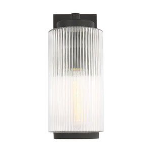 Generation Lighting - GLO1071TXB - One Light Outdoor Wall Lantern - Ronde - Textured Black
