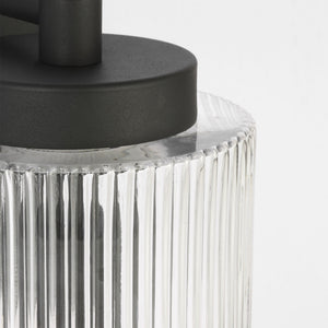 Generation Lighting - GLO1071TXB - One Light Outdoor Wall Lantern - Ronde - Textured Black