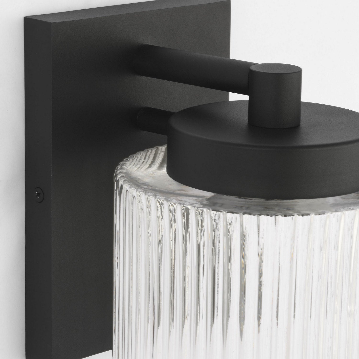 Generation Lighting - GLO1081DL-TXB - One Light Outdoor Wall Lantern - Ronde - Textured Black