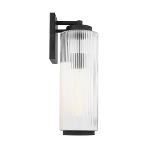 Generation Lighting - GLO1081TXB - One Light Outdoor Wall Lantern - Ronde - Textured Black