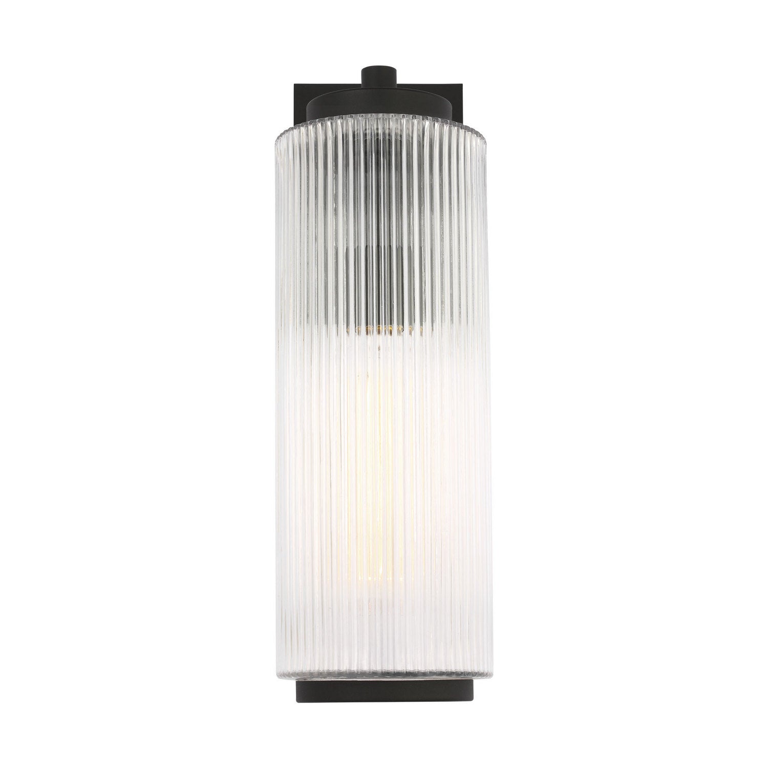 Generation Lighting - GLO1081TXB - One Light Outdoor Wall Lantern - Ronde - Textured Black