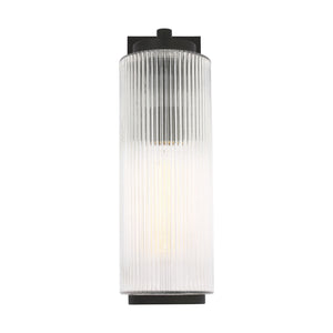 Generation Lighting - GLO1081TXB - One Light Outdoor Wall Lantern - Ronde - Textured Black
