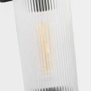 Generation Lighting - GLO1081TXB - One Light Outdoor Wall Lantern - Ronde - Textured Black