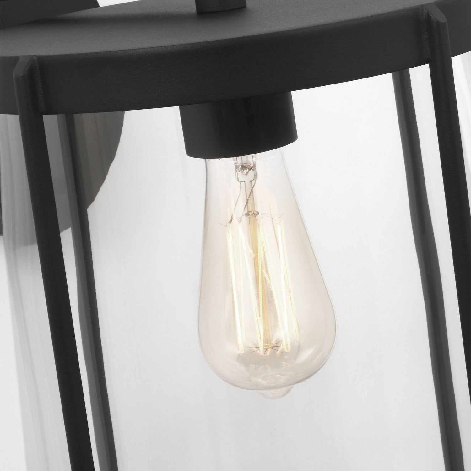 Generation Lighting - GLO1121C-TXB - Lantern - Luning - Textured Black