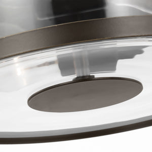 Generation Lighting - GLO1132C-ANBZ - Flush Mount - Luning - Antique Bronze