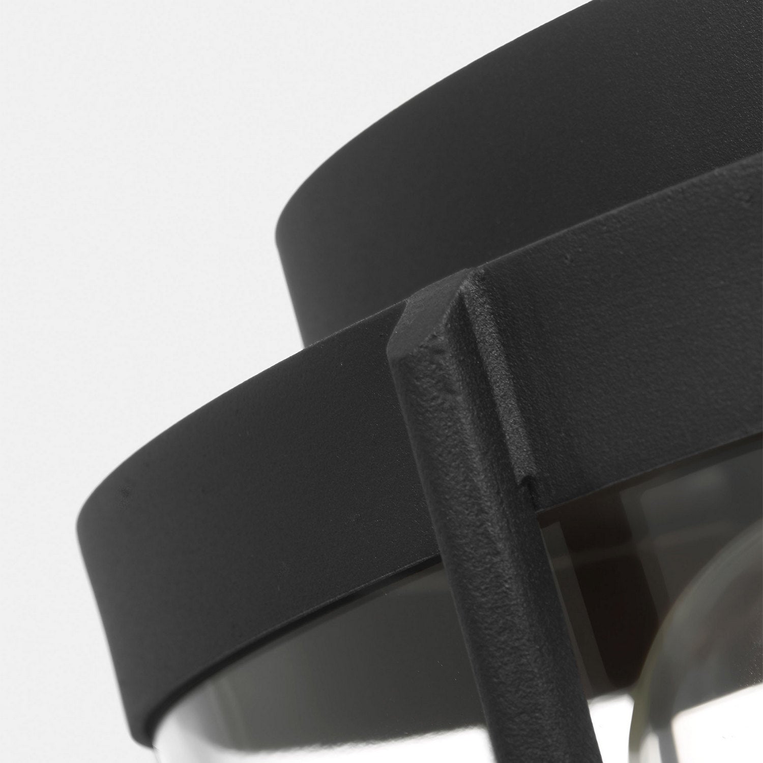 Generation Lighting - GLO1132C-TXB - Flush Mount - Luning - Textured Black