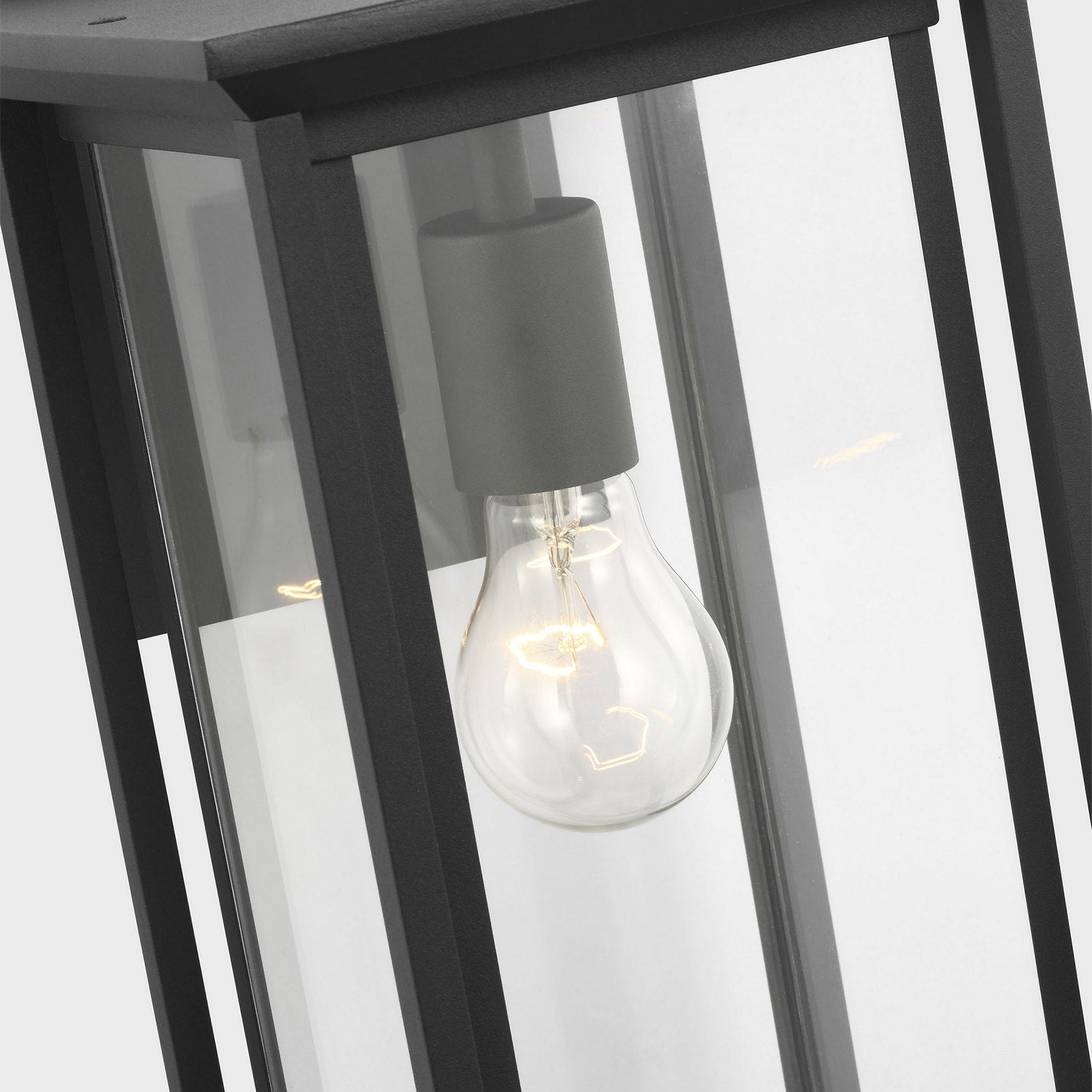 Generation Lighting - GLO1211C-TXB - Lantern - Audley - Textured Black
