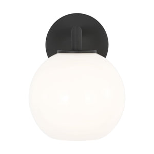 Generation Lighting - GLO1361TXB - One Light Outdoor Wall Lantern - Toca - Textured Black